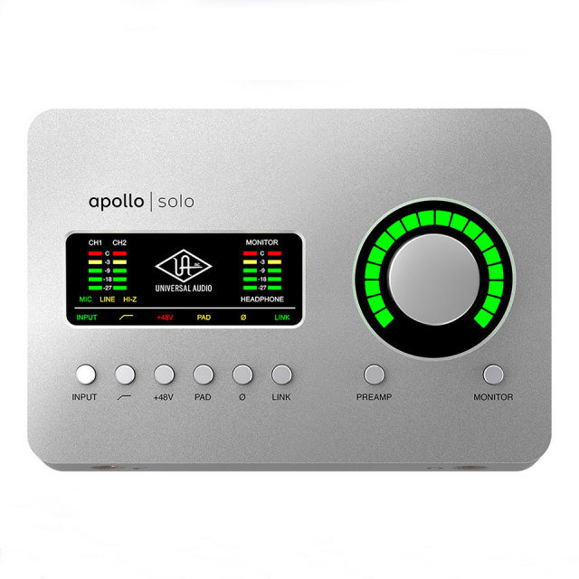 UNIVERSAL AUDIO/Apollo Solo Heritage Edition【～03/30 プラグインプレゼントキャンペーン】