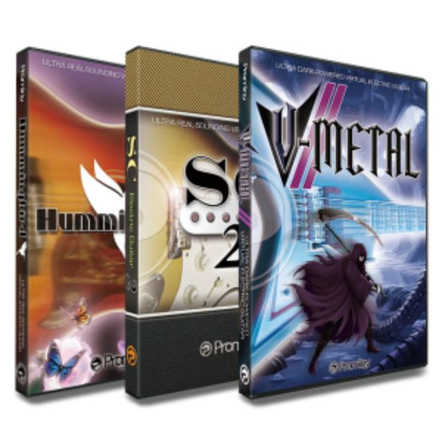 Prominy/V-METAL2 & SC2 & Hummingbird オール ギター バンドル【～01/31 期間限定特価キャンペーン】【オンライン納品】