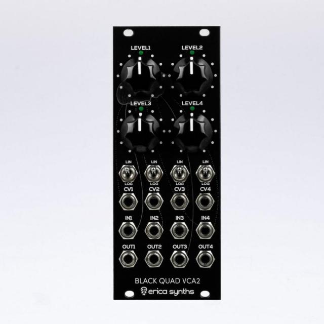 Erica Synths/Black Quad VCA2【数量限定特価キャンペーン】【在庫あり】【WTG】