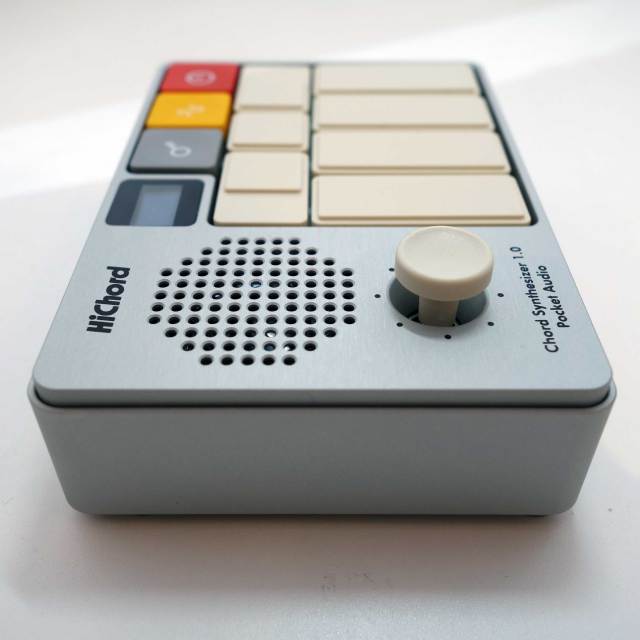 Pocket Audio/Hi-Chord Anodized Aluminum Body Silver【WTG】