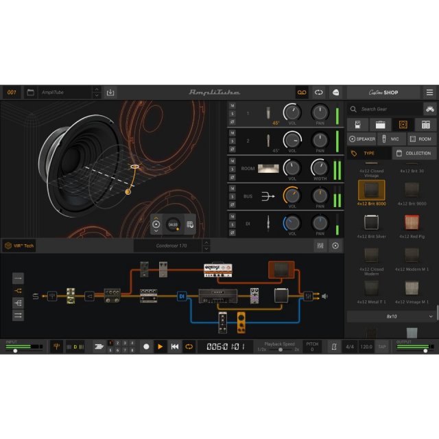 AmpliTube MAX ソフトウェア音源 AmpliTube MAX ソフトウェア音源