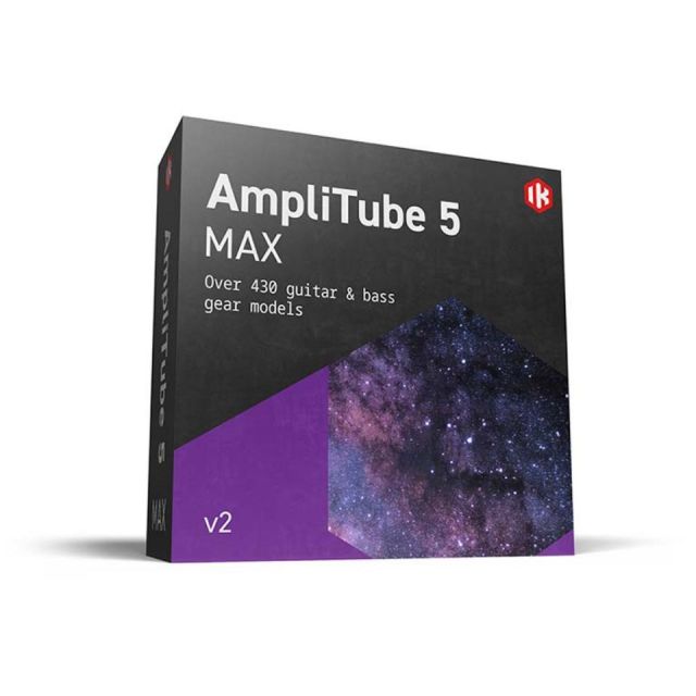 IK Multimedia/AmpliTube 5 MAX v2 ダウンロード版【オンライン納品】