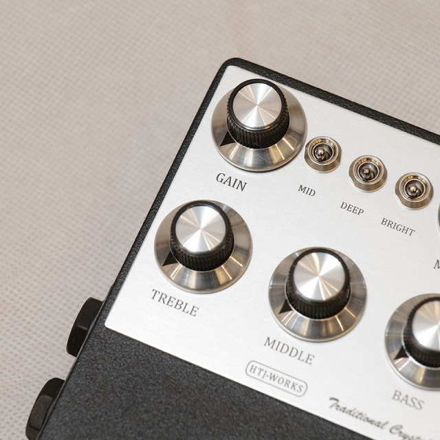HTJ-WORKS/Traditional Crystal JFET Preamp Silver Top【在庫あり】