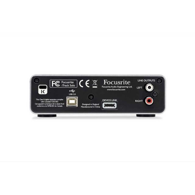 Focusrite/iTrack Solo-lightning