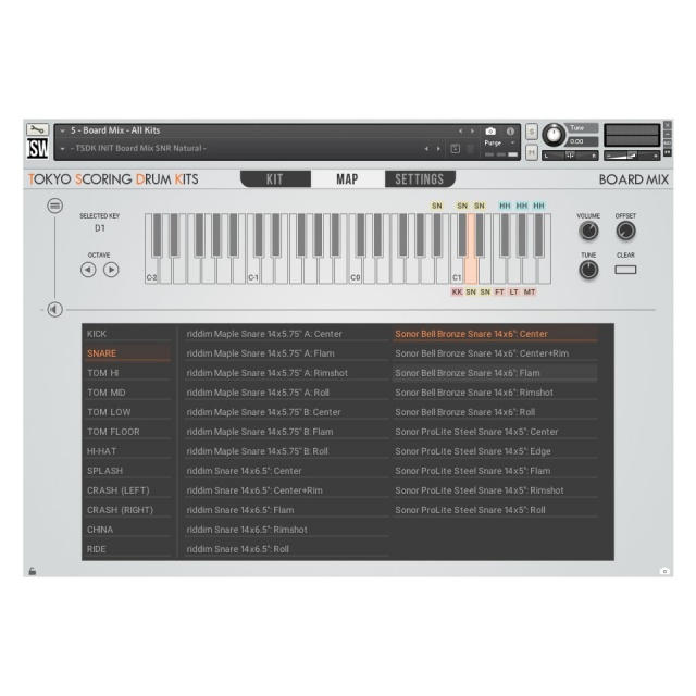IMPACT SOUNDWORKS/TOKYO SCORING DRUM KITS【オンライン納品】【在庫あり】