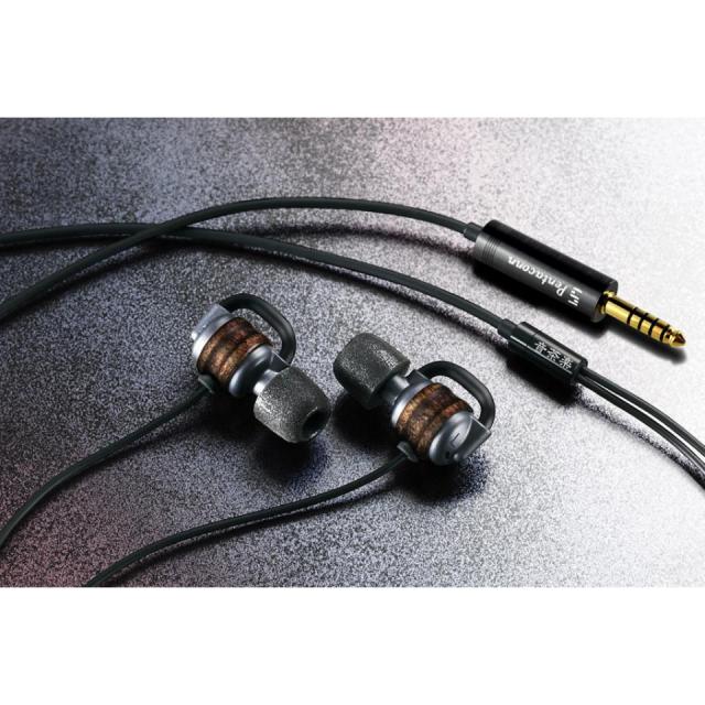 音茶楽/Flat4-櫻Balance（SAKURA Balance) 4.4mm5極 【数量限定特価キャンペーン】 【SpinFit OMNI Mサイズ１ペアプレゼント】