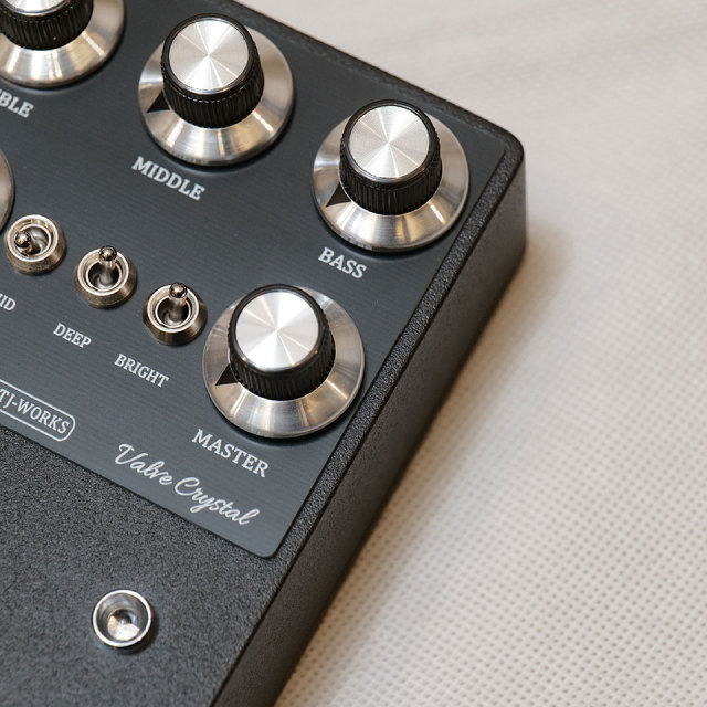 HTJ-WORKS/Valve Crystal 12AX7 Tube Preamp Black Top【在庫あり】