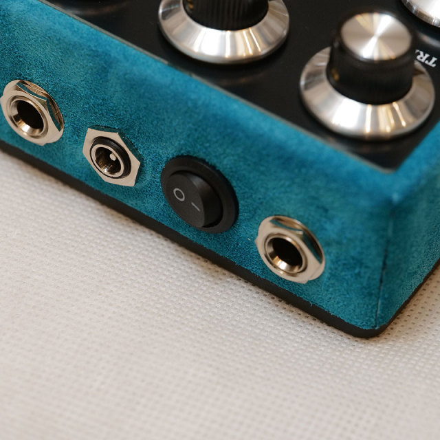 HTJ-WORKS/Valve Crystal 12AX7 Tube Preamp Black Top Light Blue