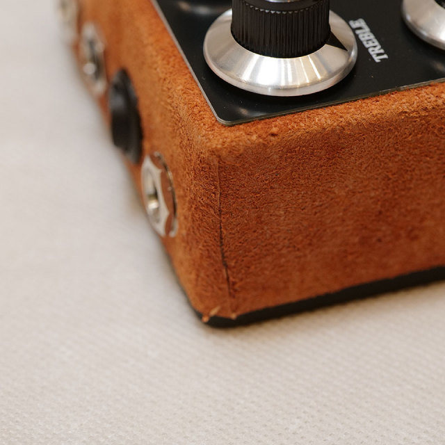 HTJ-WORKS/Valve Crystal 12AX7 Tube Preamp Black Top Brown Suede
