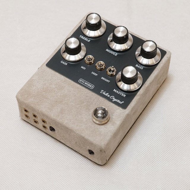 HTJ-WORKS/Valve Crystal 12AX7 Tube Preamp Black Top Beige Suede【在庫あり】