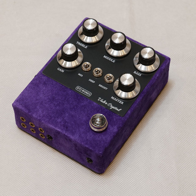 HTJ-WORKS/Valve Crystal 12AX7 Tube Preamp Black Top Purple Suede【入荷待ち】【次回予定納期：4月上旬以降】
