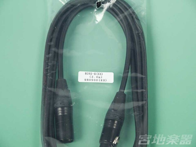 CANARE / EC03-B BLACK マイクケーブル 3m 　6本 Amazon | CANARE XLRケーブル マイクケーブル ノイトリック