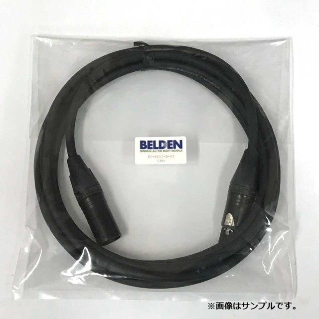 Belden/8412 XLRMXLRF ケーブル 2m【EC8412B02】【受注生産品】