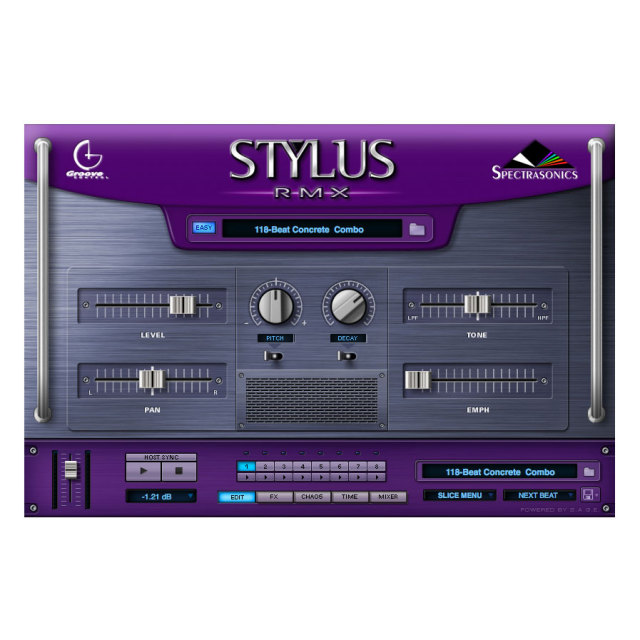 値下可SPECTRASONICS STYLUS RMX XPANDEDパッケージ Spectrasonics/STYLUS RMX XPANDED USBインストーラー版