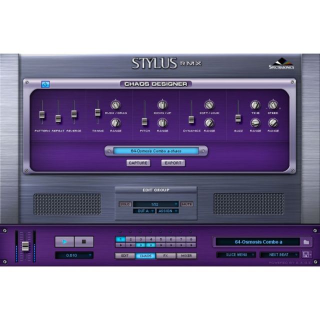 Spectrasonics/STYLUS RMX XPANDED USBインストーラー版