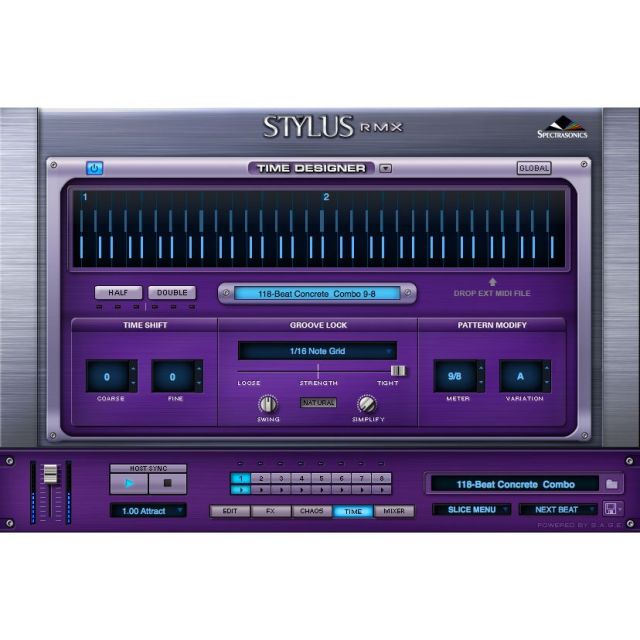 Spectrasonics/STYLUS RMX XPANDED USBインストーラー版