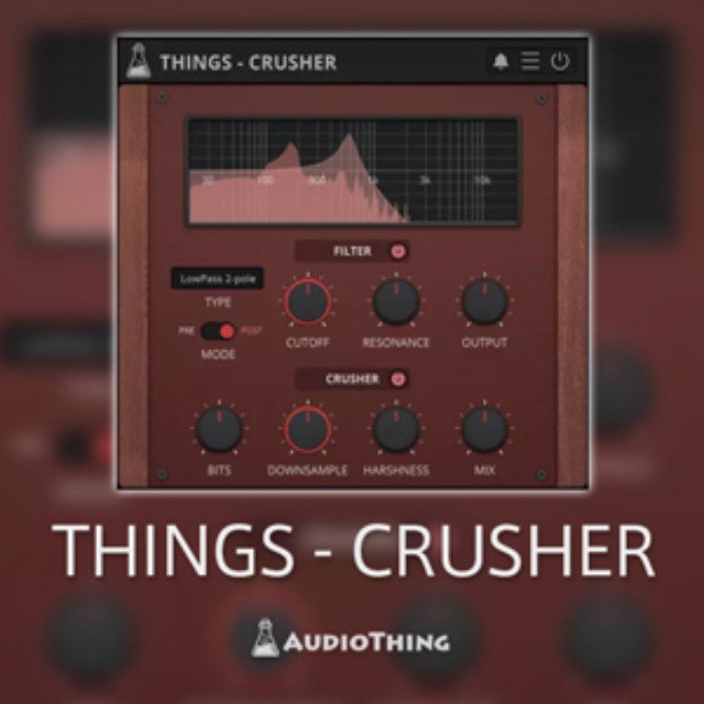 Audio Thing/THINGS - CRUSHER【～07/31 期間限定特価キャンペーン】【オンライン納品】【在庫あり】