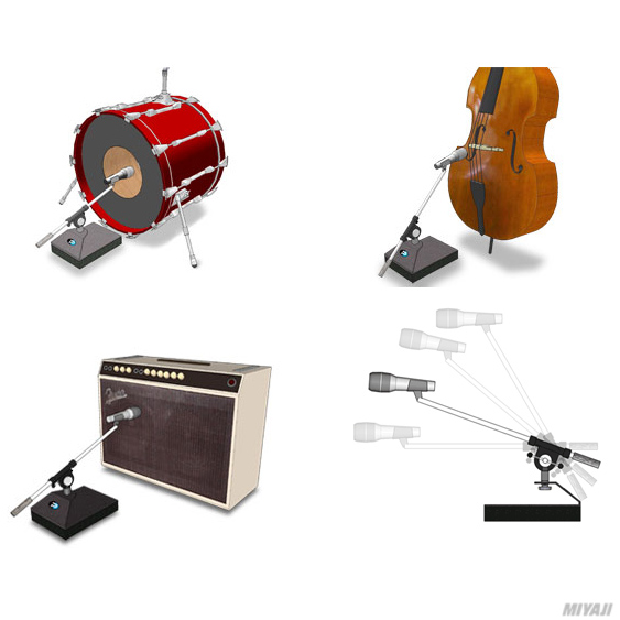 Primacoustic/KickStand 【バスドラムマイク用アイソレーション ...