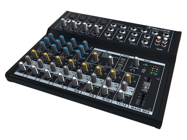 美品PHONIC AM125】 アナログミキサー アダプター無し