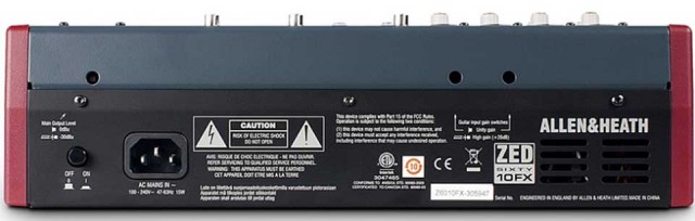 配信機器・PA機器・レコーディング機器 ALLEN&HEATH ZED60-10FX ZED60-10FX - ALLEN & HEATH - ヒビノインターサウンド株式会社