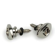 Planet Waves/ELLIPTICAL END PINS Chrome / PWREP202【在庫あり】