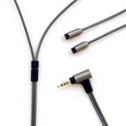 onso/iect_04 イヤホンケーブル 2pin-2.5mm4極 1.2m【IECT_04_BL2C_120】
