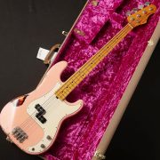 Shabat Guitars/Panther Bass Shell Pink Over Burst【在庫あり】【2608G1】