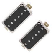 LOLLAR PICKUPS/Novel 90【Nickel Cover / Matte Black / Set】【お取り寄せ商品】