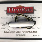 ThroBak/T-59 MXV - ThroBak Tele Guitar Pickup / Neck / Aged Crome【お取り寄せ商品】