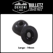 DEKONI AUDIO/DEKONI BULLETZ APP3 LG1 【Lサイズ1ペア】【ETZ-APP3-LG1】【ネコポス発送】