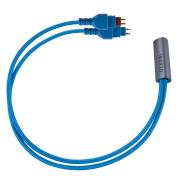 DEKONI AUDIO/Ensemble Cables Y-Split HD600 ブルー