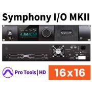 APOGEE/Symphony I/O MKII Pro Tools HD Chassis with 16 Analog In + 16 Analog Out【PTHD 16x16SE】【～08/20 期間限定特価キャンペーン】