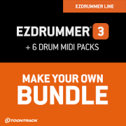 TOONTRACK/EZDRUMMER 3 MIDI EDITION【オンライン納品】【在庫あり】