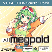 INTERNET/VOCALOID6 Starter Pack AI Megpoid【オンライン納品】【在庫あり】