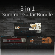AMPLE SOUND/3-in-1 Summer Guitar Bundle【～08/20 期間限定特価キャンペーン】【オンライン納品】【在庫あり】
