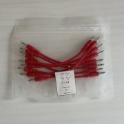 OSC兄弟/brother cable SAW RED 8本パック 10cm【在庫あり】