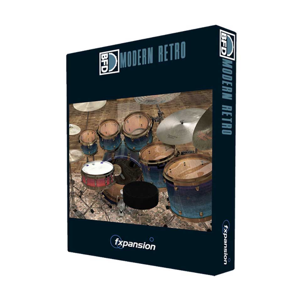 FXPansion/BFD3/2Expansion Pack: Modern Retro【～05/04 期間限定特価キャンペーン】【オンライン納品】【BFD拡張】
