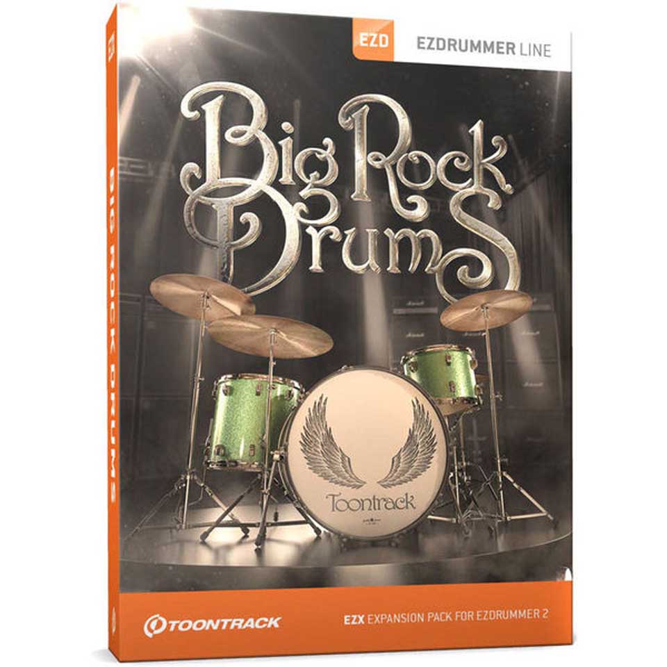 TOONTRACK/EZX BIG ROCK DRUMS【オンライン納品】【在庫あり】