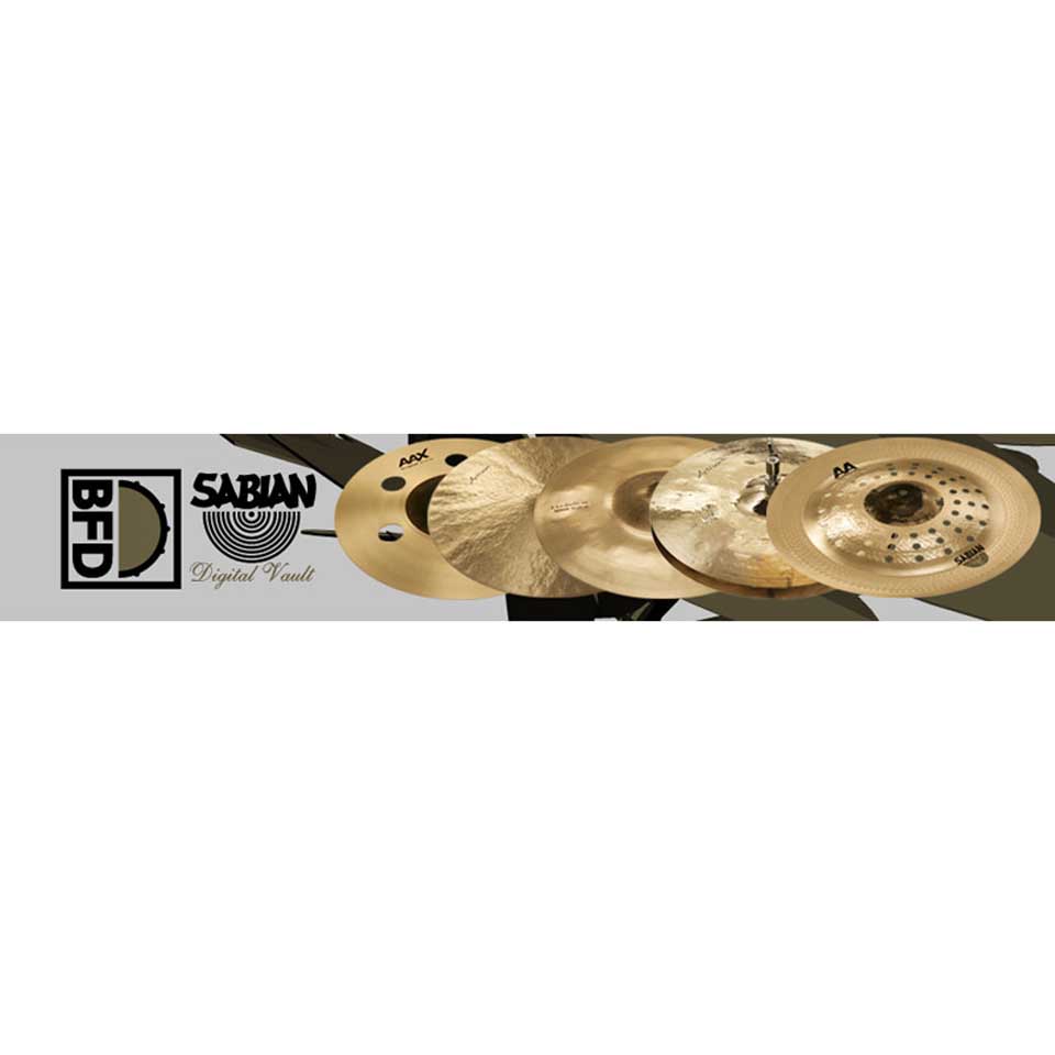 FXPansion/BFD3/2Expansion Pack: Sabian Digital Vault【～05/04 期間限定特価キャンペーン】【オンライン納品】【BFD拡張】
