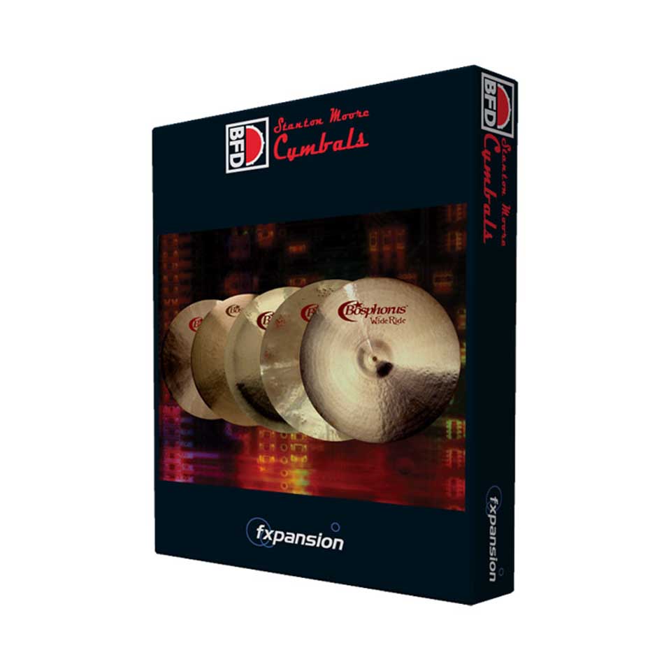 FXPansion/BFD3/2Expansion Pack: Stanton Moore Cymbals【～05/04 期間限定特価キャンペーン】【オンライン納品】【BFD拡張】