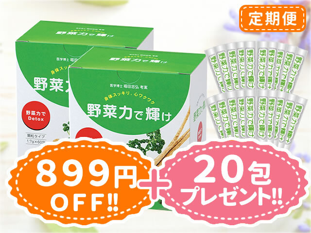 野菜力で輝け-定期便2箱コース