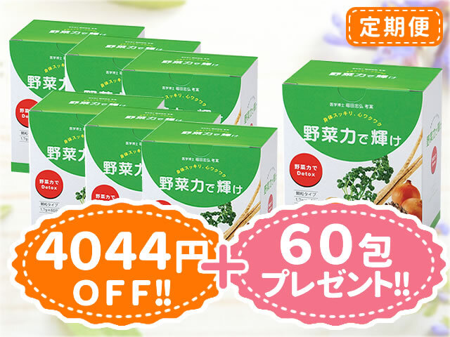 野菜力で輝け-定期便6箱コース