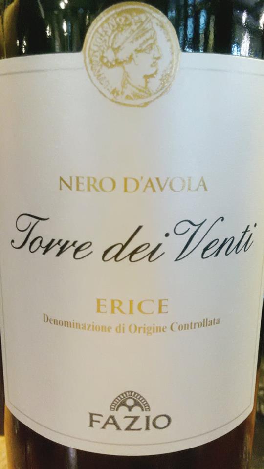ネロ・ダヴォラ Tore dei venti Erice DOC ～赤～ FAZIO