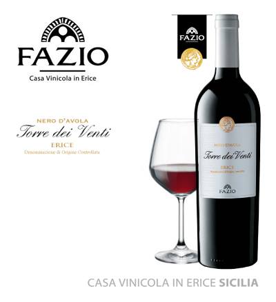 ネロ・ダヴォラ Tore dei venti Erice DOC ～赤～ FAZIO