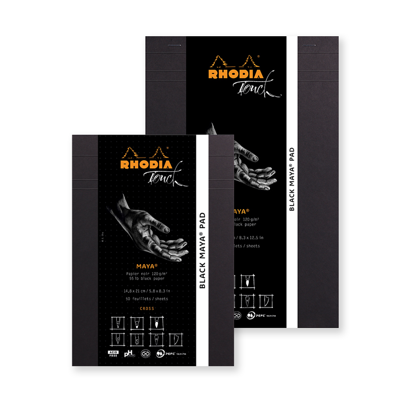 RHODIA Touch ロディアタッチ マヤパッド ブラック