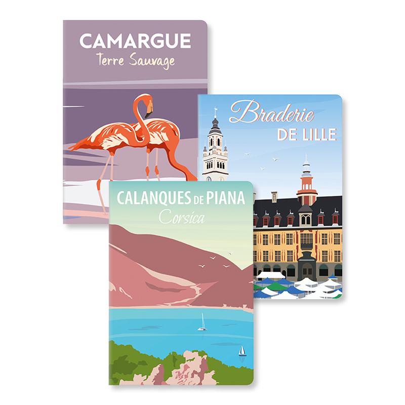 フランス 糸綴じノート A6 横罫 クオバディス・ジャパン オンライン