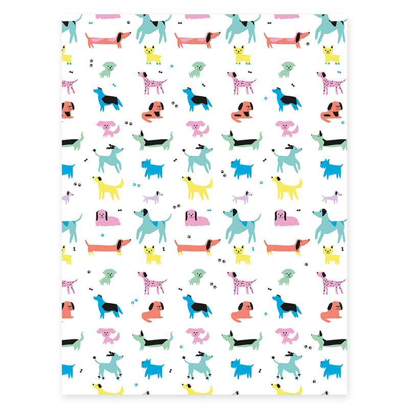 デコパッチペーパー　ネオンドッグ