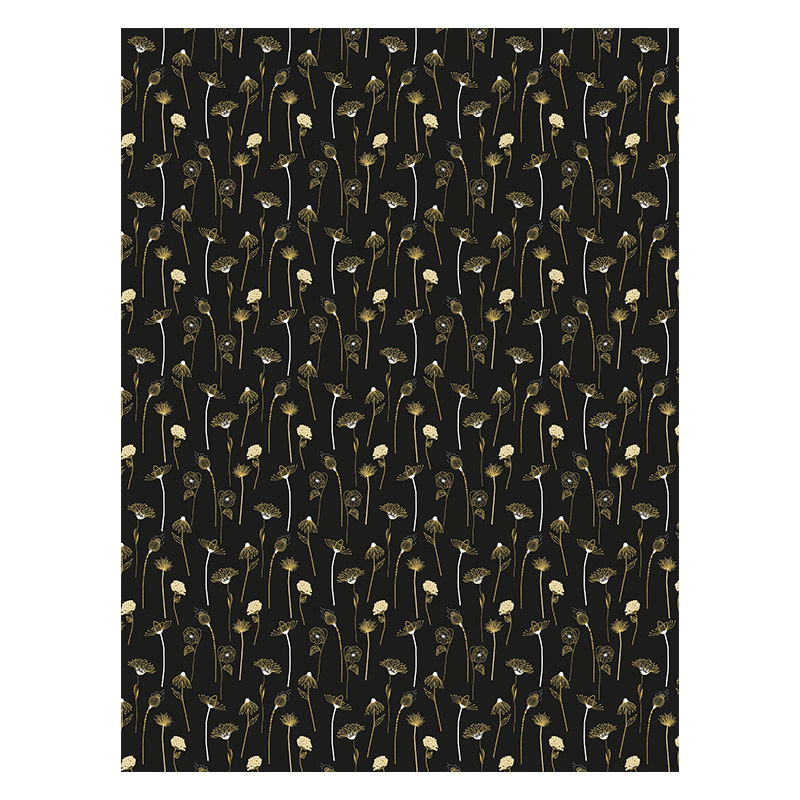 デコパッチペーパーTEXTURE　フラワーＤ