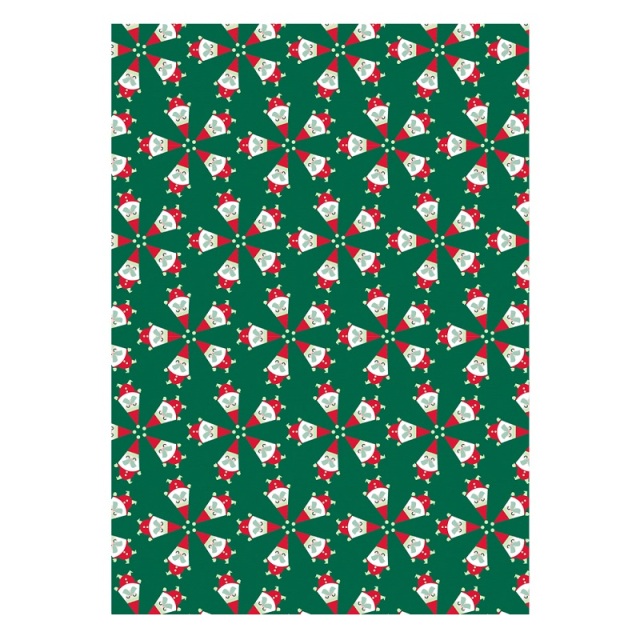 【クリスマス】デコパッチペーパー クリスマス サンタ 