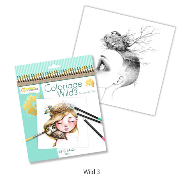 アベニューマンダリン公式通販】カラーリングブック Wild